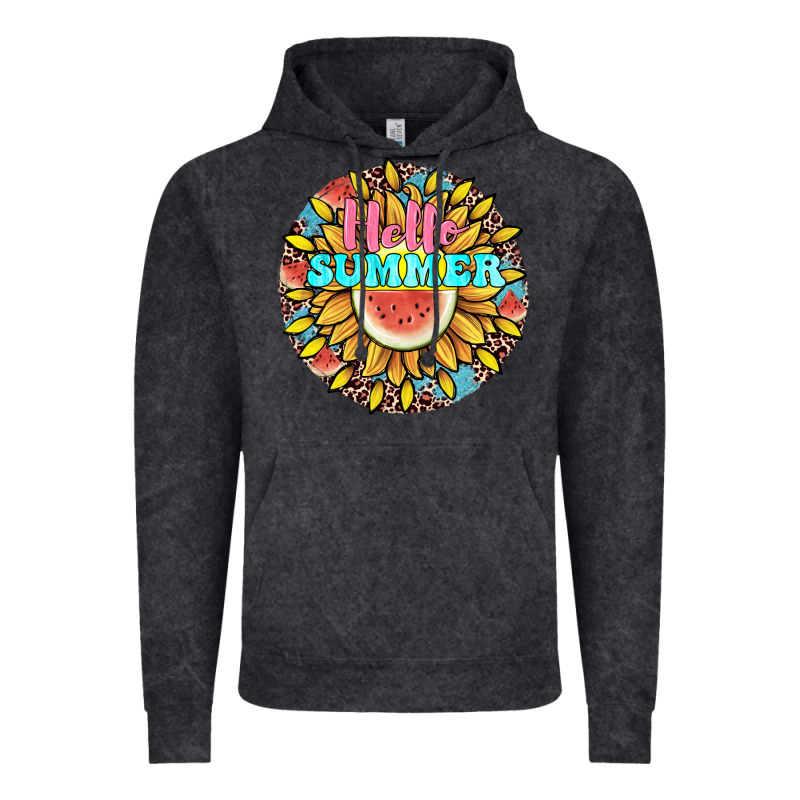 Hello Summer Vintage Hoodie by JahusDesignShop | Teevron