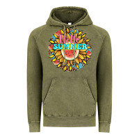 Vintage Olive hello summer Vintage Hoodie - JahusDesignShop
