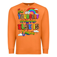 Carrot be yourself everyone else in taken Premium Sweatshirt - LillyAllenDesigns