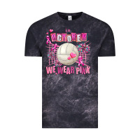 Cloud Black in october we wear pink volleyball Vintage Tee - AdoDesignShop