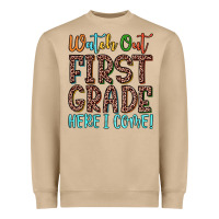 Mushroom watch out first grade here i come! Heavyweight Sweatshirt - JahusDesignShop