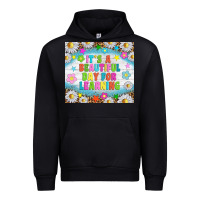 Black It's a beautiful day for learning tumblr Urban Hoodie - TumblerDesignByShophia