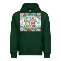 Forest Green It's a beautiful day for learning tumblr Urban Hoodie - TumblerDesignByShophia