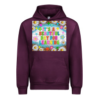 Mauve Wine It's a beautiful day for learning tumblr Urban Hoodie - TumblerDesignByShophia