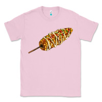 Bubblegum Pink Mexican elote corn Classic Tee - AdoDesignShop