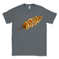 Charcoal Heather Mexican elote corn Classic Tee - AdoDesignShop