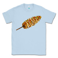 Dusty Blue Mexican elote corn Classic Tee - AdoDesignShop