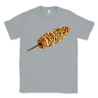 Heather Grey Mexican elote corn Classic Tee - AdoDesignShop