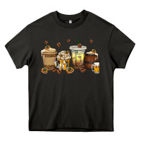 Asphalt beer coffee cups Heavy Core Tee - texasbilliewilder