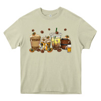 Mossy beer coffee cups Heavy Core Tee - texasbilliewilder