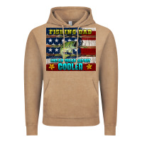Vintage Coffee fishing dad like a regular but cooler Vintage Hoodie - HRA Design Shop