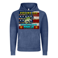 Vintage Denim fishing dad like a regular but cooler Vintage Hoodie - HRA Design Shop
