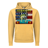 Vintage Mustard fishing dad like a regular but cooler Vintage Hoodie - HRA Design Shop