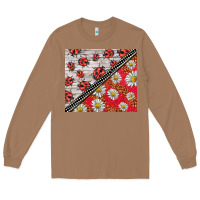 Toasted Coconut ladybug Long Sleeve Tee - BarkalooDesign