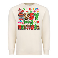 Sandshell too busy being hermosa Premium Sweatshirt - LillyAllenDesigns