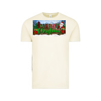 Vintage Arctic merry christmas with santa claus license plate Vintage Tee - BundleAndBundleShop
