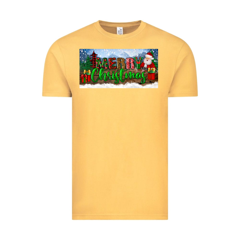 Merry Christmas With Santa Claus License Plate Vintage Tee by BundleAndBundleShop | Teevron