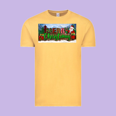 Merry Christmas With Santa Claus License Plate Vintage Tee Designed By Bundleandbundleshop