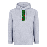 Heather Grey christmas pen wraps Heavyweight Hoodie - BundleAndBundleShop