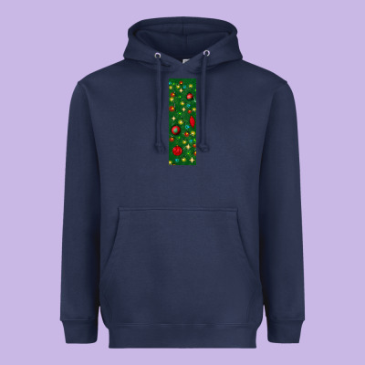 Christmas Pen Wraps Heavyweight Hoodie Designed By Bundleandbundleshop