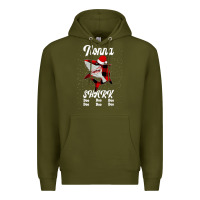 Army Green Nonna Shark Doo Doo Premium Hoodie - Bettercallsaul