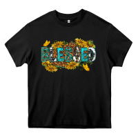 Black blessed Heavy Core Tee - texasbilliewilder