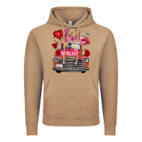 Vintage Coffee valentine's day truck love bird letter Vintage Hoodie - FaDigitalArtStudio