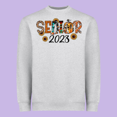 Senior 2023 Fall Heavyweight Sweatshirt Designed By Jahusdesignshop