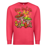 Cardinal you had me at salsa Premium Sweatshirt - LillyAllenDesigns