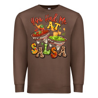 Chestnut you had me at salsa Premium Sweatshirt - LillyAllenDesigns