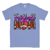 Colony Blue Football Mom Classic Tee - CowhideDigitalArt