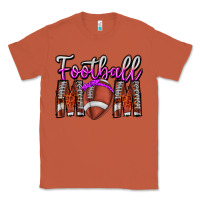 Copper Football Mom Classic Tee - CowhideDigitalArt