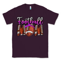Plum Football Mom Classic Tee - CowhideDigitalArt
