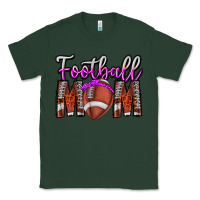 Sports Green Football Mom Classic Tee - CowhideDigitalArt