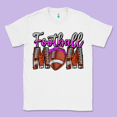 Football Mom Classic Tee Designed By Cowhidedigitalart