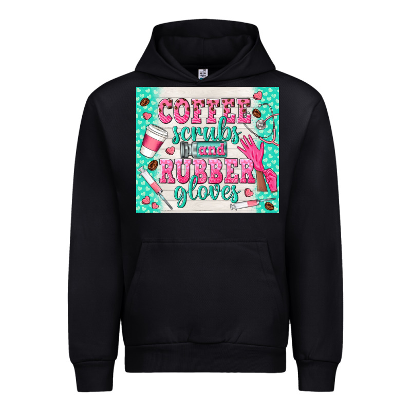 Coffee Scrubs And Rubber Gloves Urban Hoodie by TumblerDesignByShophia | Teevron