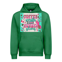 Emerald coffee scrubs and rubber gloves Urban Hoodie - TumblerDesignByShophia