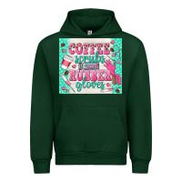Forest Green coffee scrubs and rubber gloves Urban Hoodie - TumblerDesignByShophia
