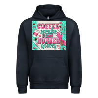 Navy coffee scrubs and rubber gloves Urban Hoodie - TumblerDesignByShophia