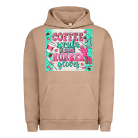 Pigment Burro coffee scrubs and rubber gloves Urban Hoodie - TumblerDesignByShophia