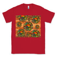 Red autism awareness cowhide leopard sunflower Classic Tee - Artiststas