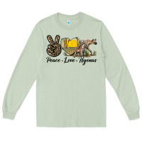 Matcha Peace Love Hyenas Long Sleeve Tee - LillyAllenDesigns