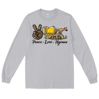 Moon Dust Peace Love Hyenas Long Sleeve Tee - LillyAllenDesigns