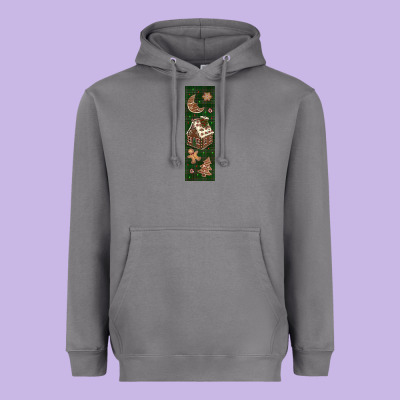 Christmas Pen Wraps Heavyweight Hoodie Designed By Bundleandbundleshop