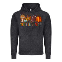 Vintage Black tis the season Vintage Hoodie - RacoonDesign