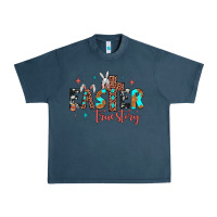 Midnight Navy easter true story Urban Heavy Tee - JahusDesignShop
