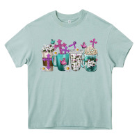 Arona blessed coffee cups Heavy Core Tee - texasbilliewilder