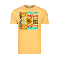 Vintage Mustard sunflower sunshine Vintage Tee - AdoDesignShop
