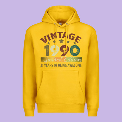 Vintage 1990 Limited Edition 31 Years Of Being Awesome Premium Hoodie Designed By Bettercallsaul