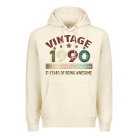 Tofu Vintage 1990 Limited Edition 31 Years Of Being Awesome Premium Hoodie - Bettercallsaul